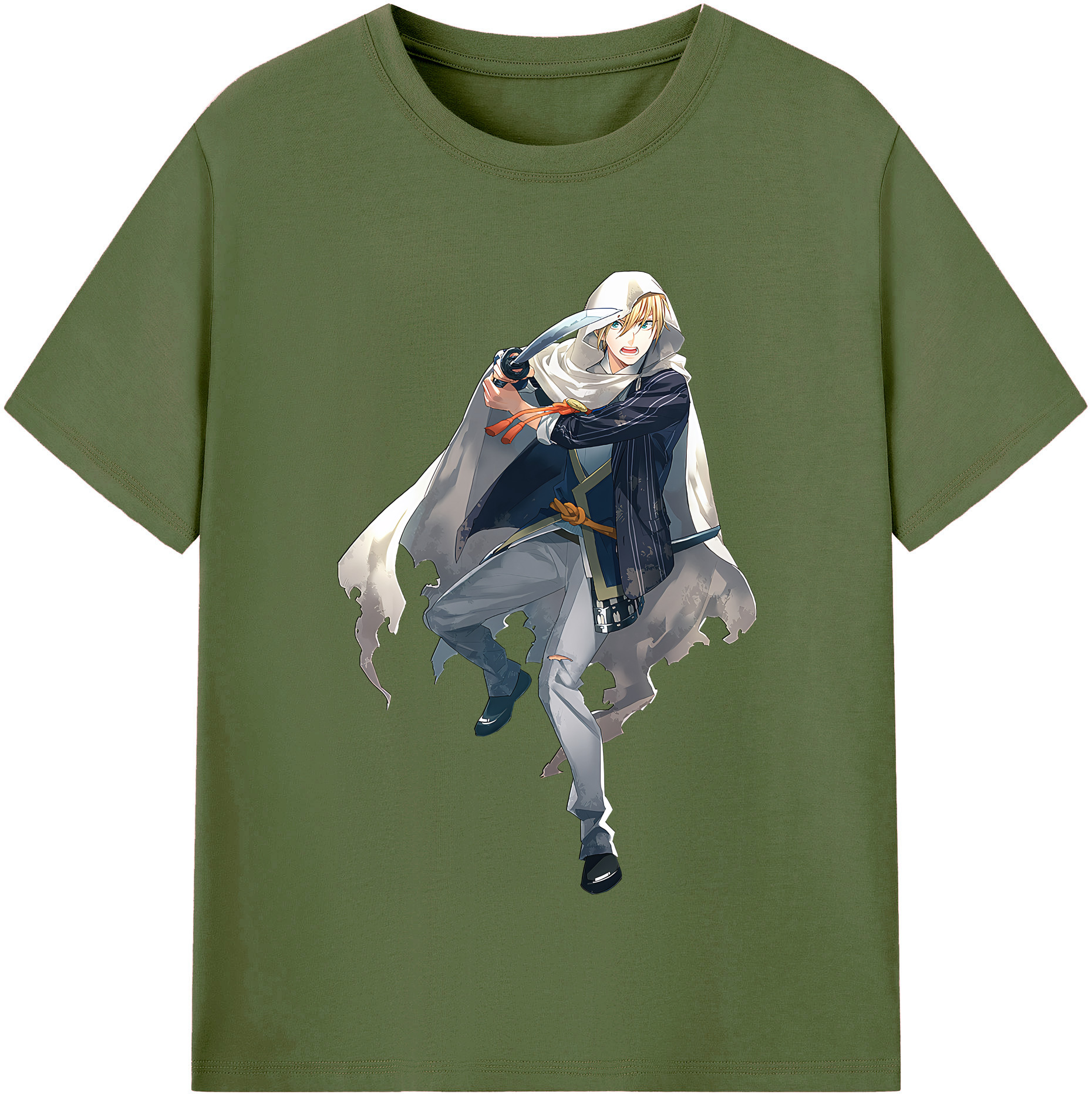 （画像用） 刀剣乱舞 Touken Ranbu 綿100％半袖Tシャツ（フロントプリント）